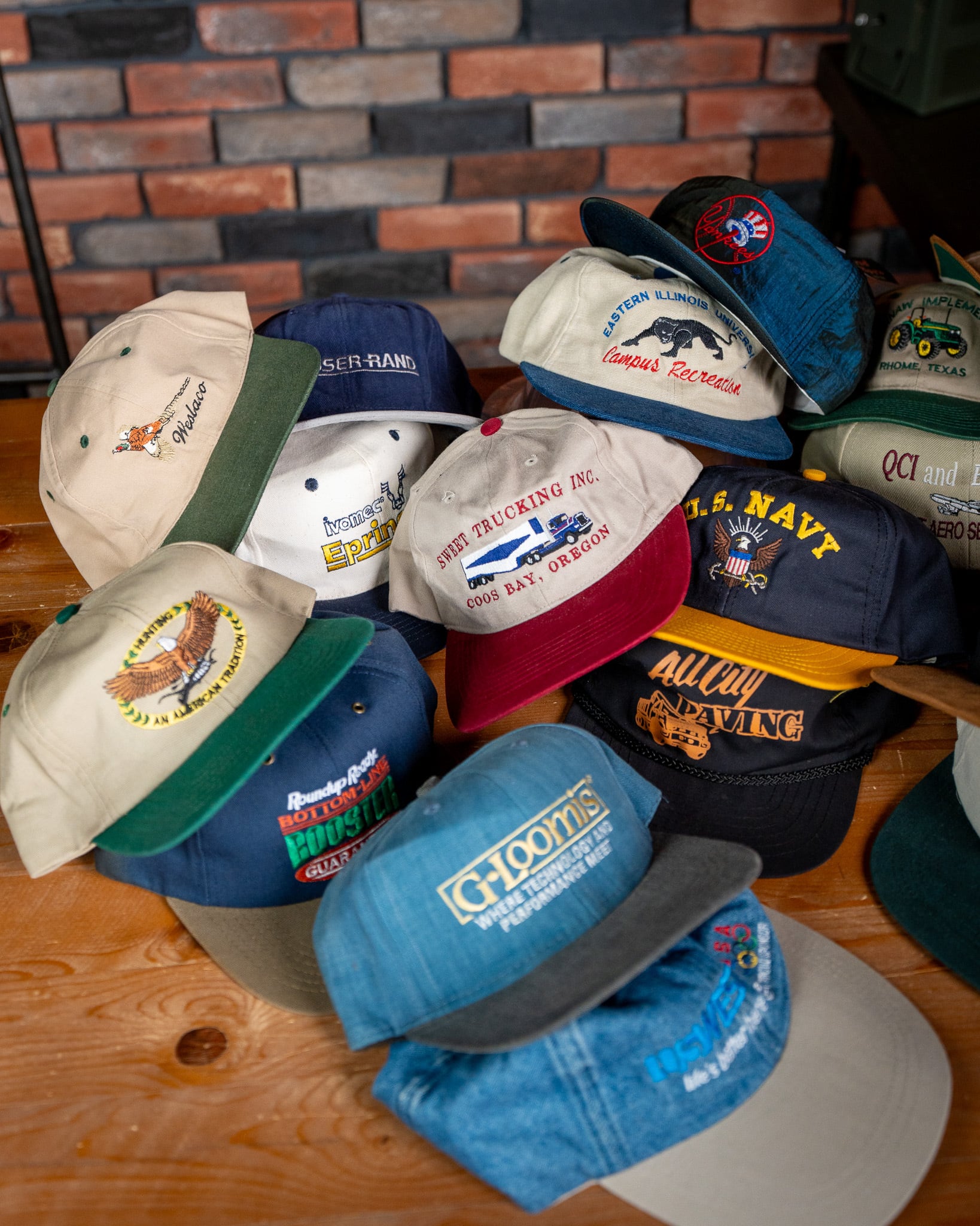 トラッカーキャップビンテージ DEADSTOCK】Vintage Trucker Cap 