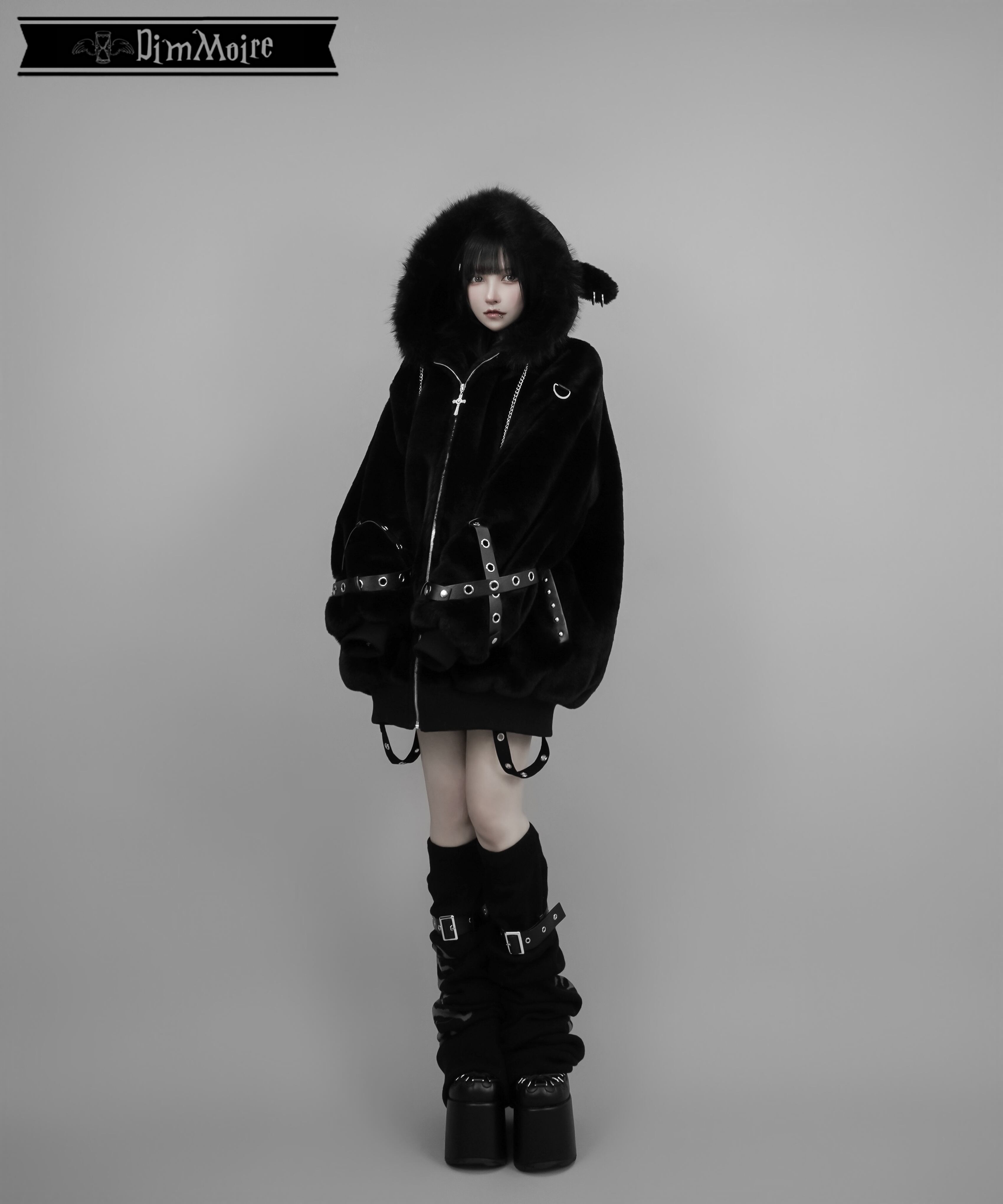 DimMoire BABY SHEEPファーパーカーII - ムートンコート