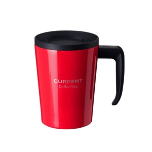 【努力特価】Atlas(アトラス) 真空 断熱 カフェ マグカップ 保温保冷 330ml レッド コップ ASM-330RD