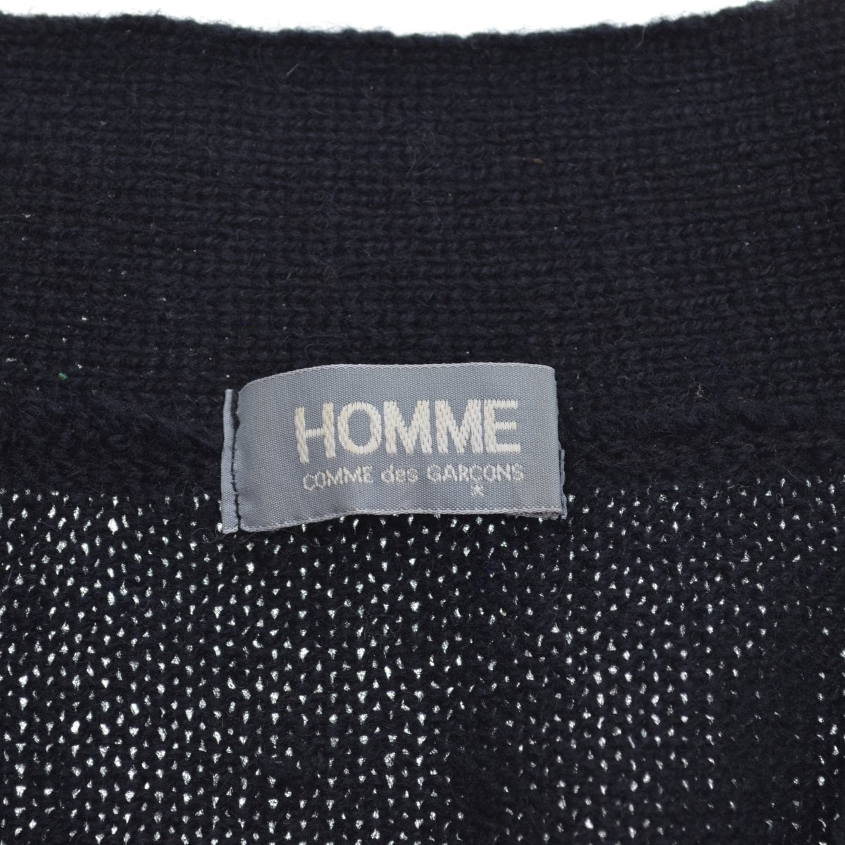 COMME des GARCONS HOMME / コムデギャルソン オム 80s デカオム archive ニットベスト | カンフル京都裏寺店  powered by BASE