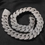【BB063】Miami Cuban Chain Necklace (23mm)