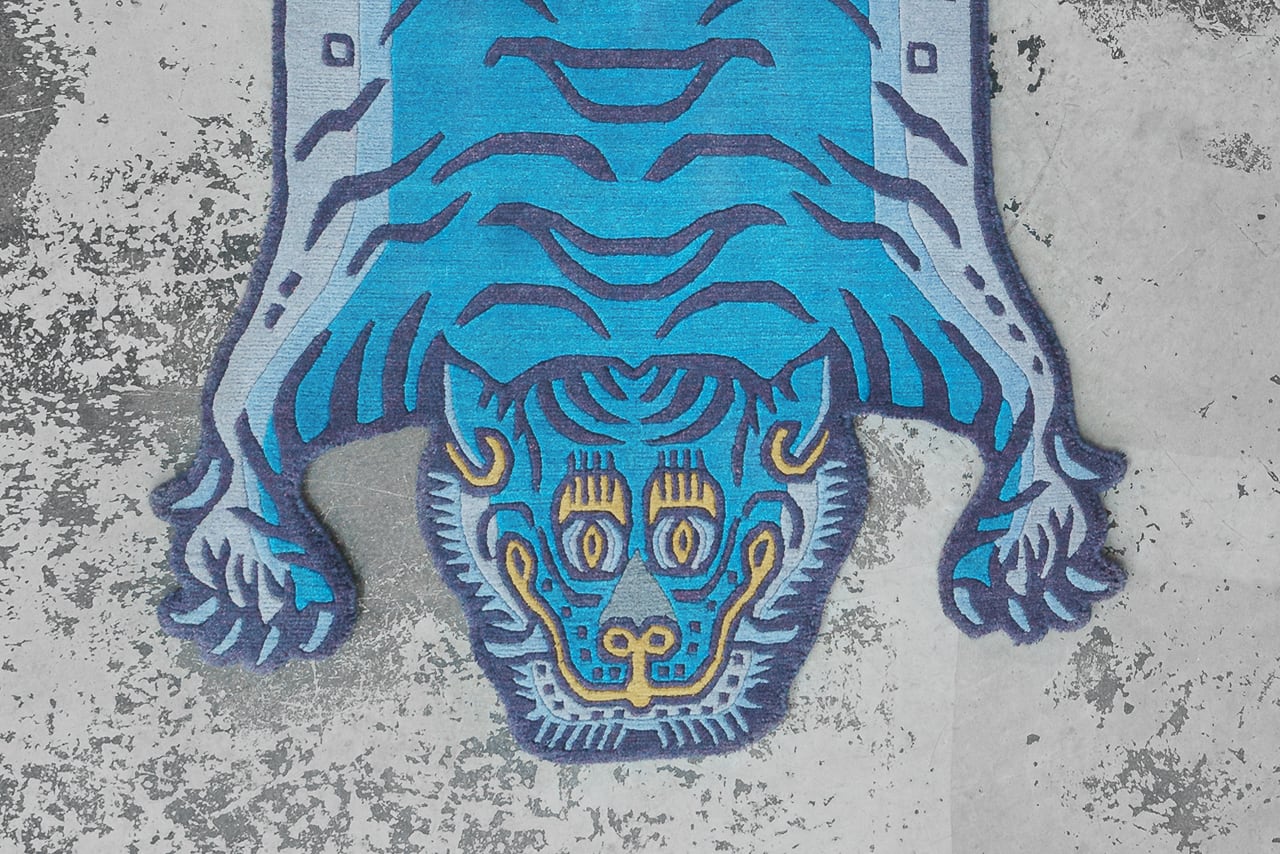 Tibetan Tiger Rug 《Mサイズ•ウール・オリジナル3・ミスティック
