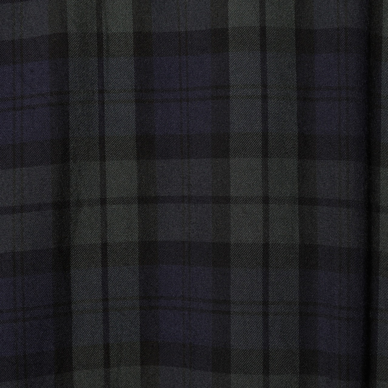 Mint XL 90s Rayon Black Watch L/S Shirt Polo Ralph Lauren ポロラルフローレン レーヨン ブラックウォッチ柄 長袖