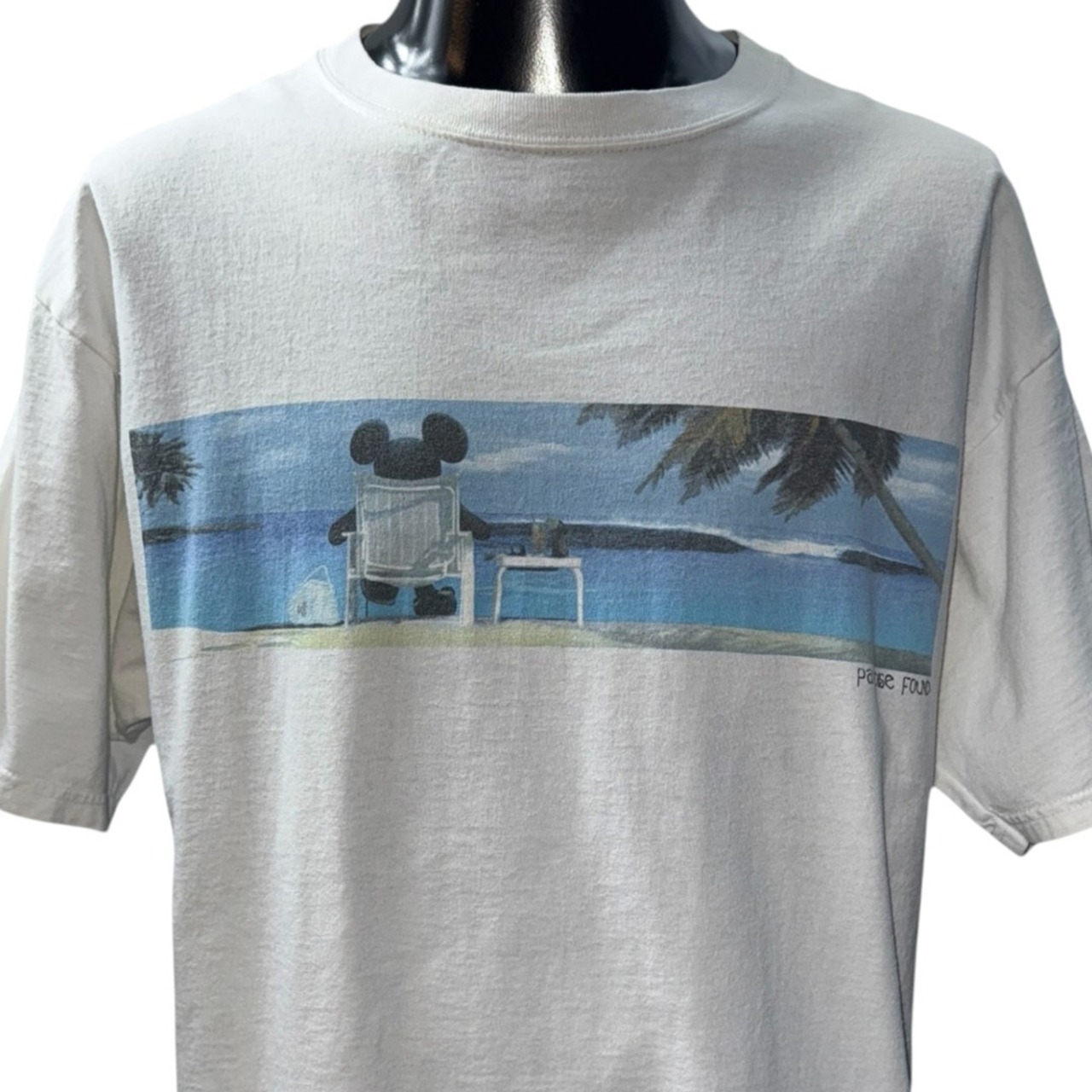 【DISNEY MICKY MOUSE】ディズニー ミッキーマウス PARADISE FOUND Tシャツ