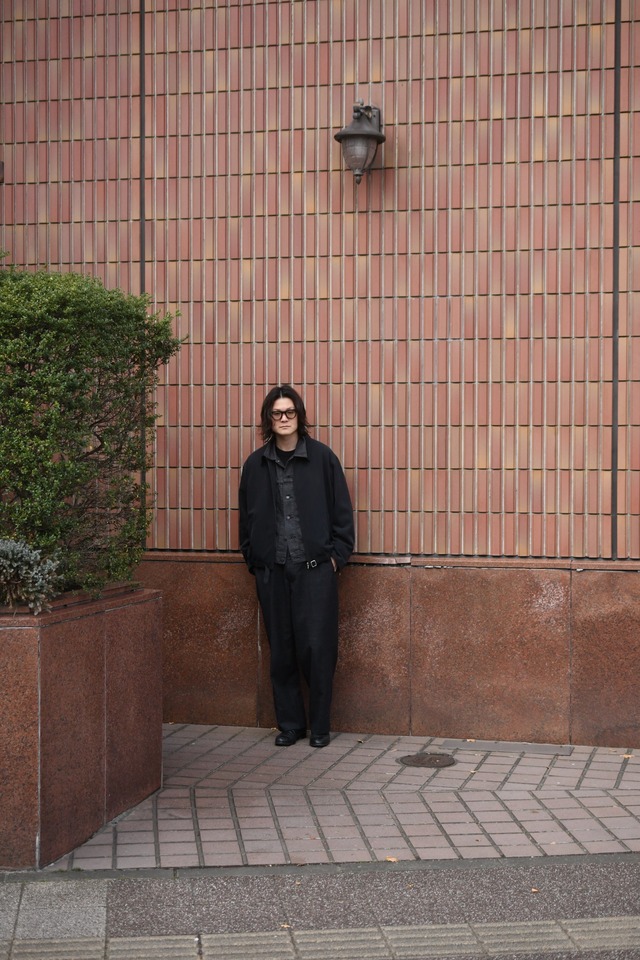 A.PRESSE / Washed Silk Souvenir Jacket