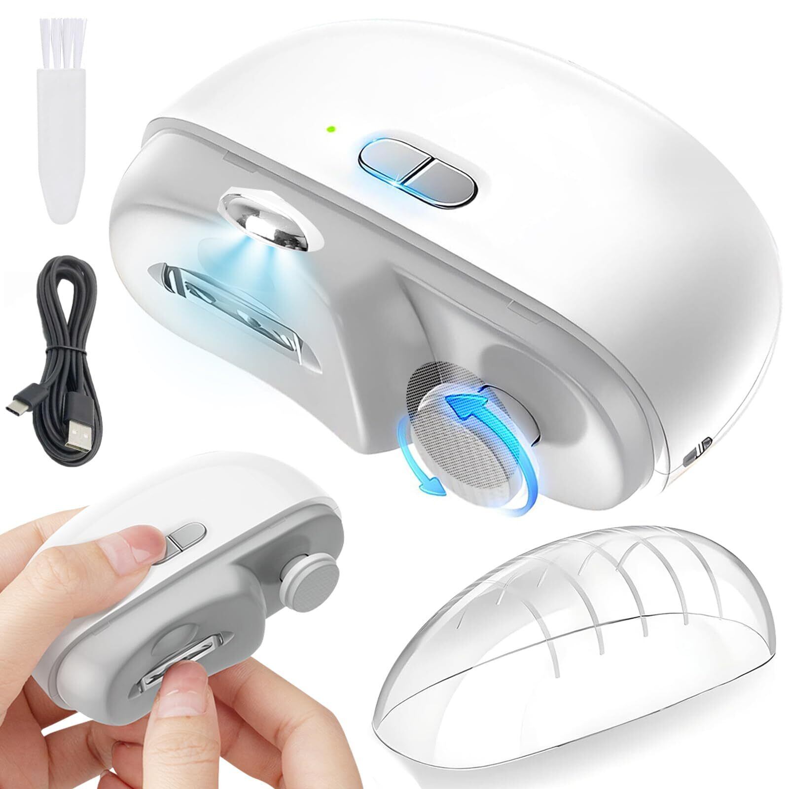 特価商品】電動爪切り 両用電動爪切り Type-C充電式 爪切り 電動つめ