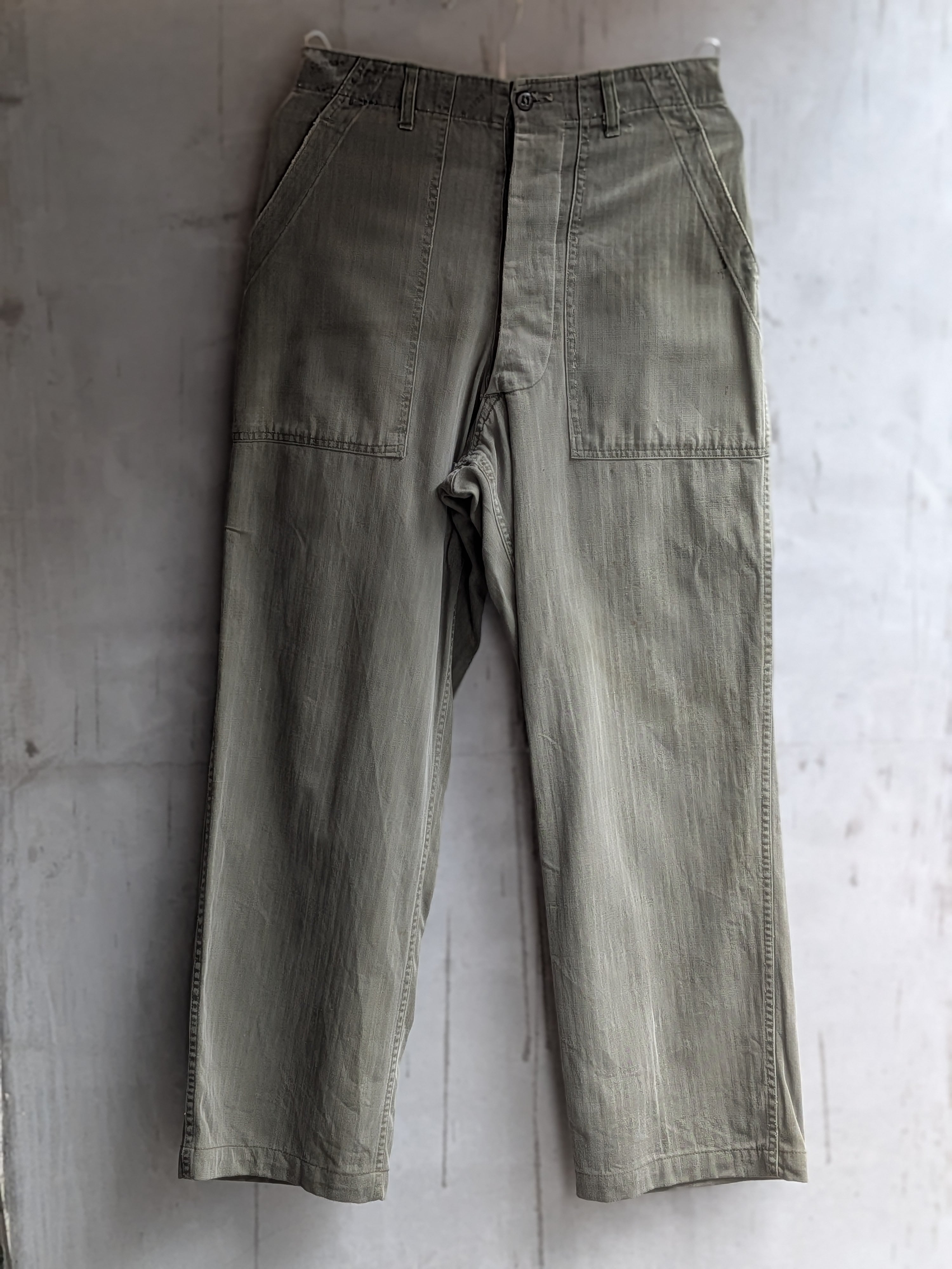 ☔Rainy Day Exciusive☔1950s US ARMY M-47 HBT TROUSERS