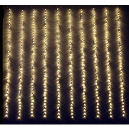 カーテンドレープライト２ｍｘ２ｍゴールドLED　KT-3266 kt3582