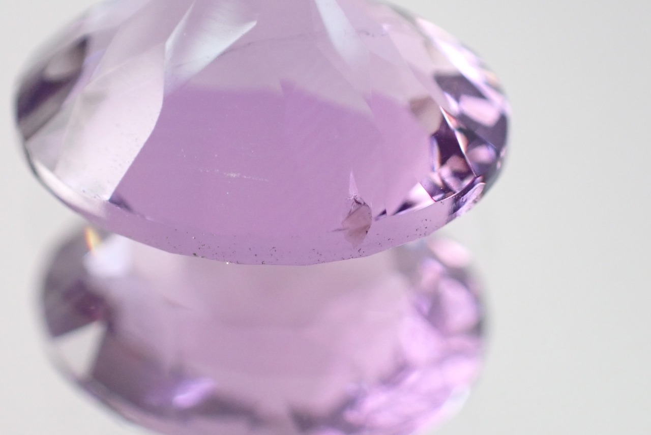 アメジスト(コンケーブカット)　4.23ct　[C12-299]