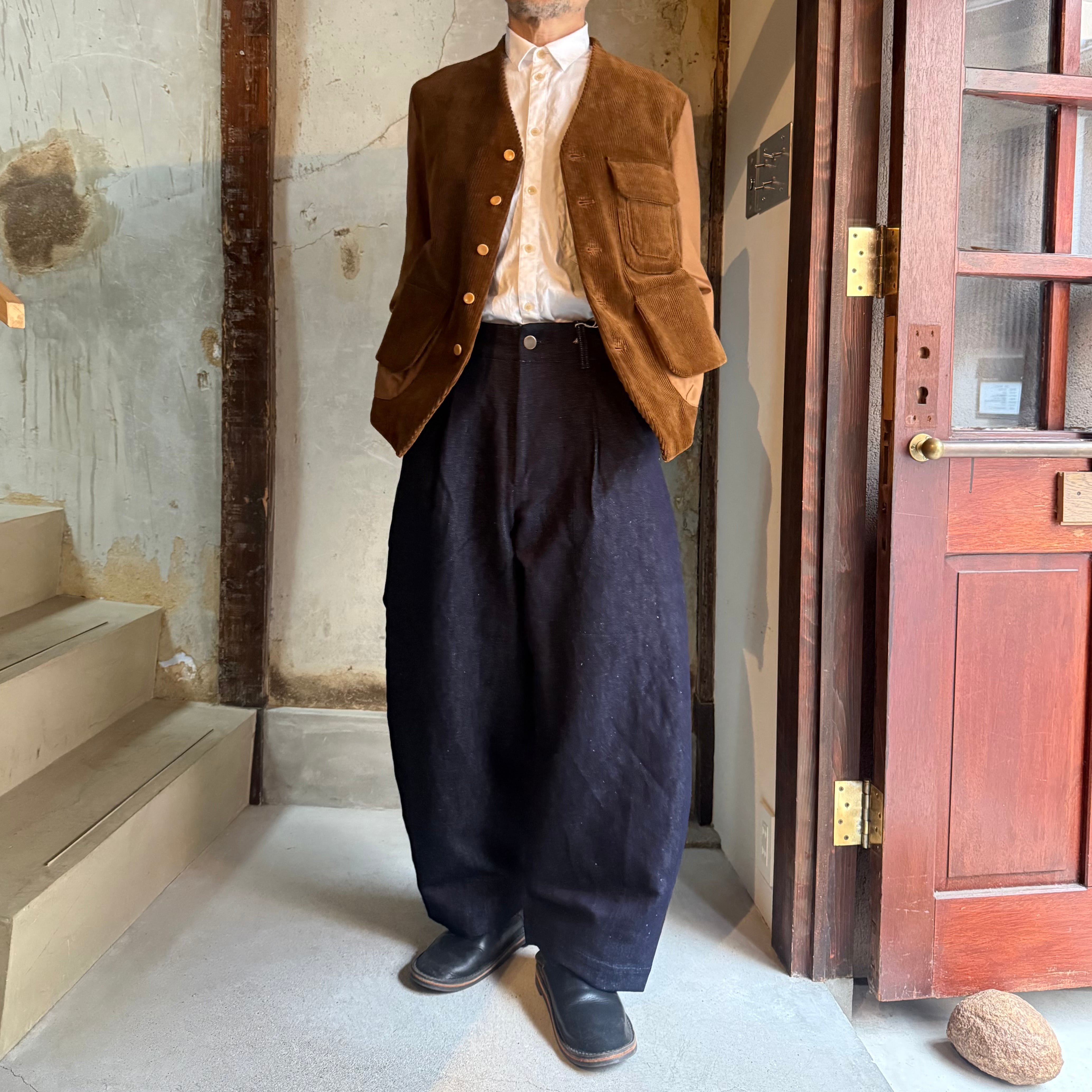 ASEEDONCLOUD アシードンクラウド HW wide trosers ワイドトラウザーズ CL denim / Indigo ♯261505