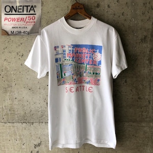 TS1 Tシャツ 80s ショッピングセンター アート USA製 オニータ