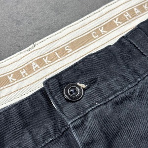 Calvin Klein Khakis trousers Black W32L30 古着