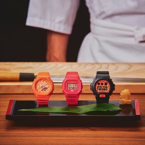 限定品☆カシオ G-SHOCK DW-6900SSH-1JR SUSHI 寿司 イクラ 軍艦巻き