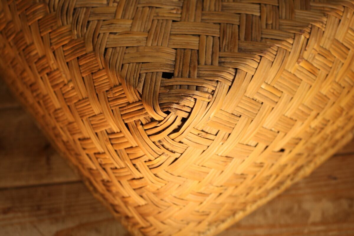 №077 大きな行李 収納 古道具 道具箱 時代もの 古雑貨 54609