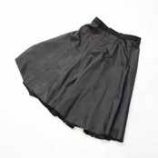 【美品 社交ダンス衣装】スカート レッスンウェア 練習着 SEKINE セキネ 黒 ブラック 無地 シンプル かわいい 可愛い シック