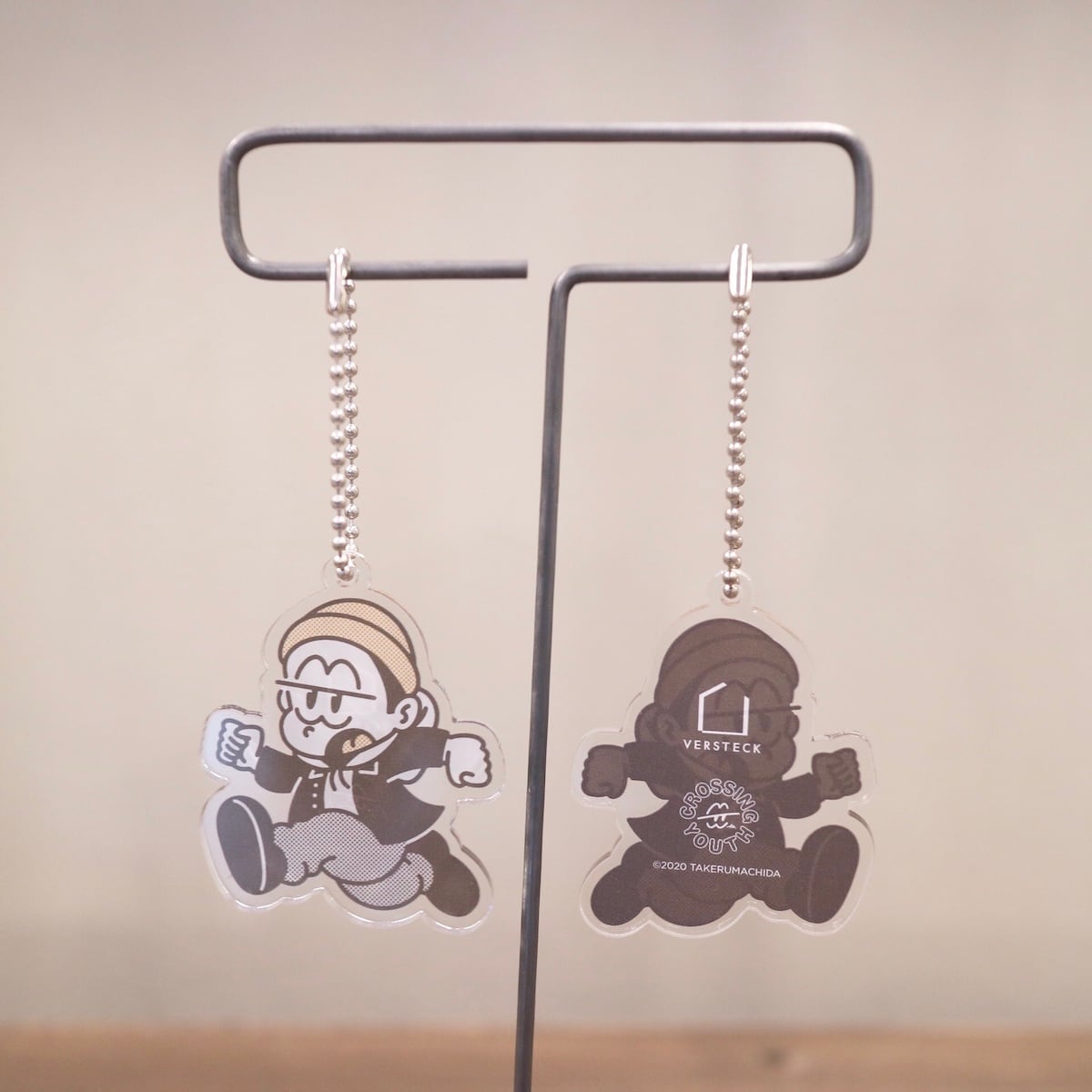 【マチダタケル×VERSTECK】COLLABORATION KEY HOLDER コラボレーションキーホルダー