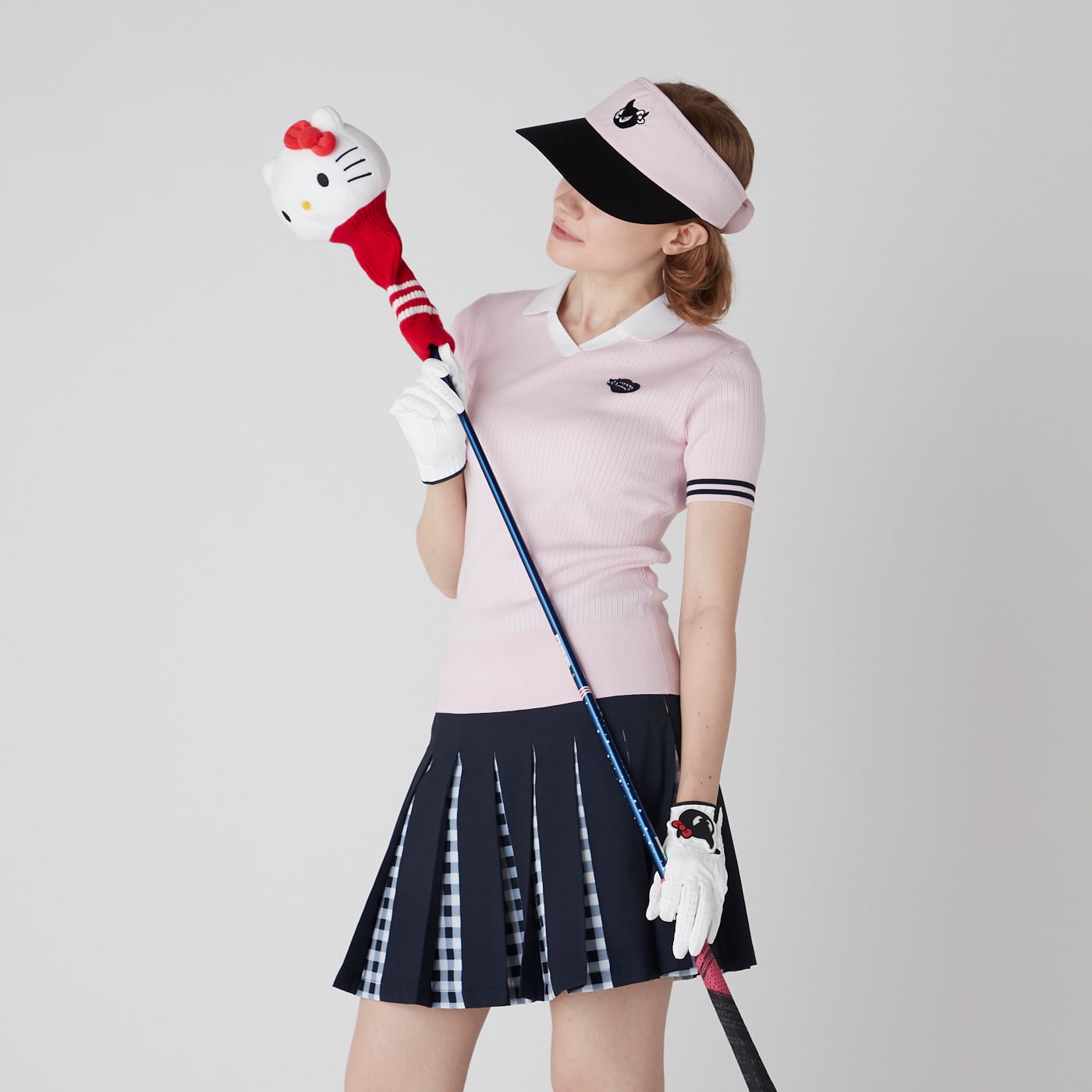 WAAC GOLF ゴルフ 韓国 スカート インナー ダウン シャツ