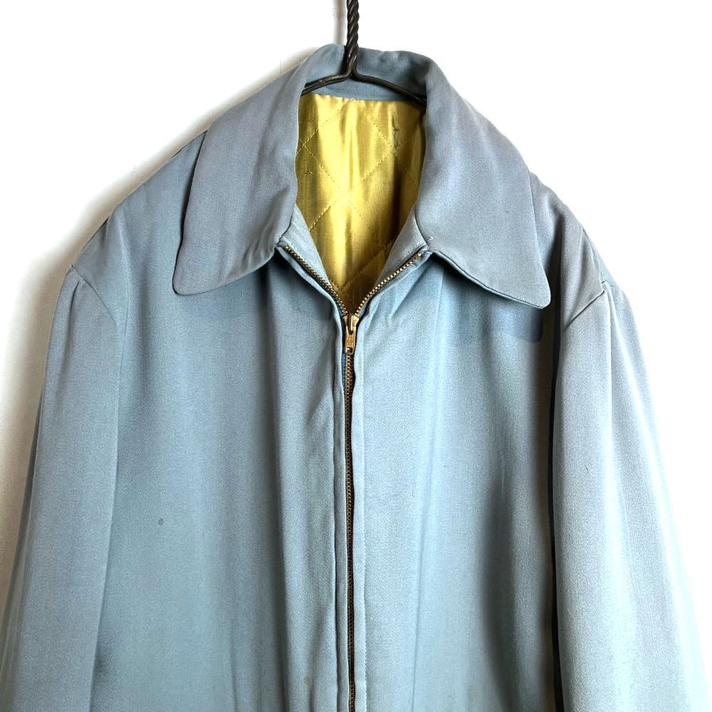 Vintage Gabardine Jacket [1950s-] Vintage Rayon Gabardine Jacket