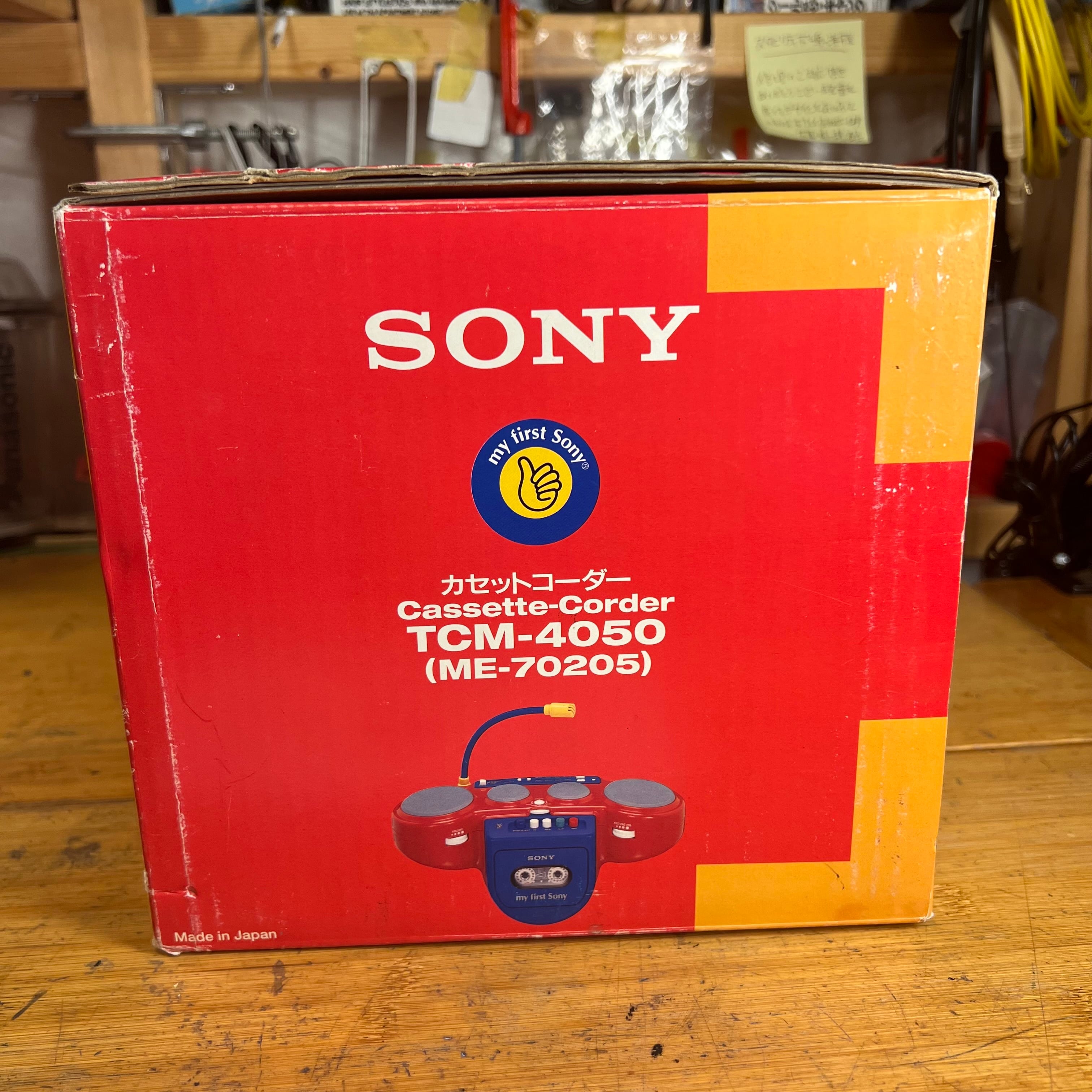 珍品稼働品]my first sony カセット、ビートサウンドプレーヤー