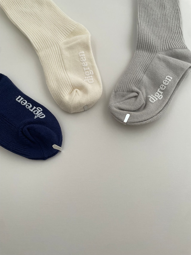 Mラス1《即納》送料無料 【digreen】cobalt socks set