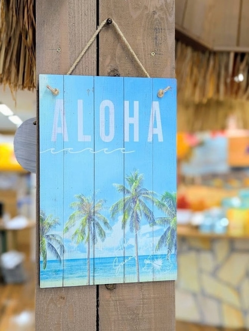 アロハサインボードＬ（ALOHA）