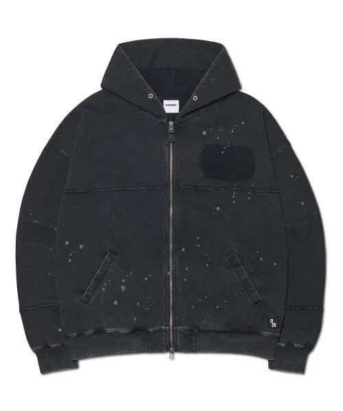 ☆TXT ヒュニンカイ 着用！！【NOMANUAL】DETACHED PATCH HOODED ZIP