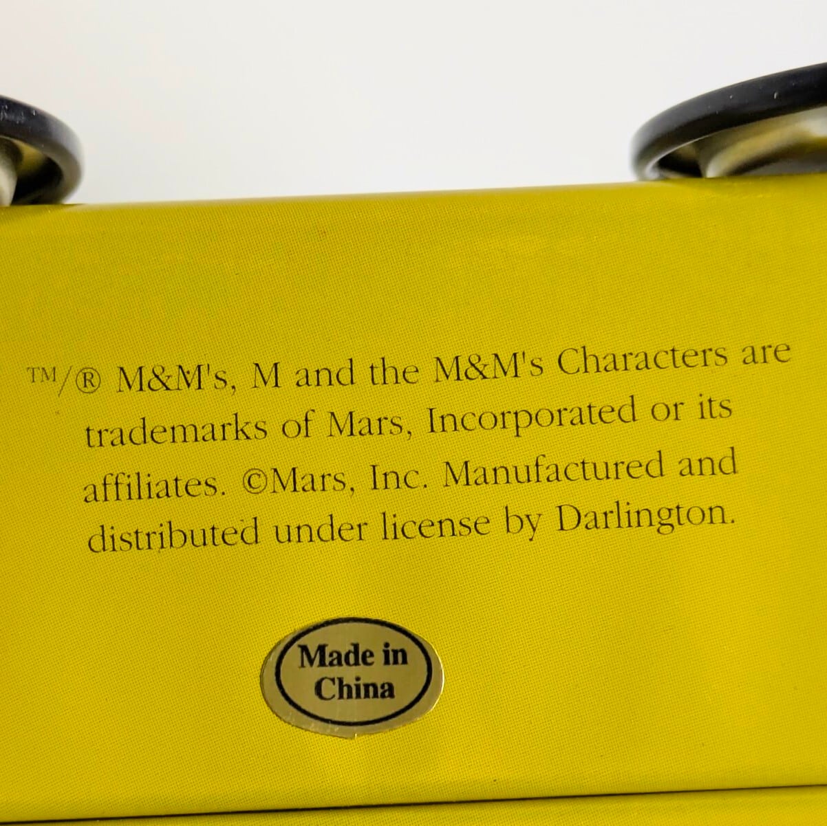 ☆ VINTAGE 90' ☆【 m&m's（ エムアンドエムズ ）】 『 バレンタイン 』ティン缶 ワーゲン風 / VINTAGE / ビンテージ 〚アメリカン雑貨 アメトイ〛