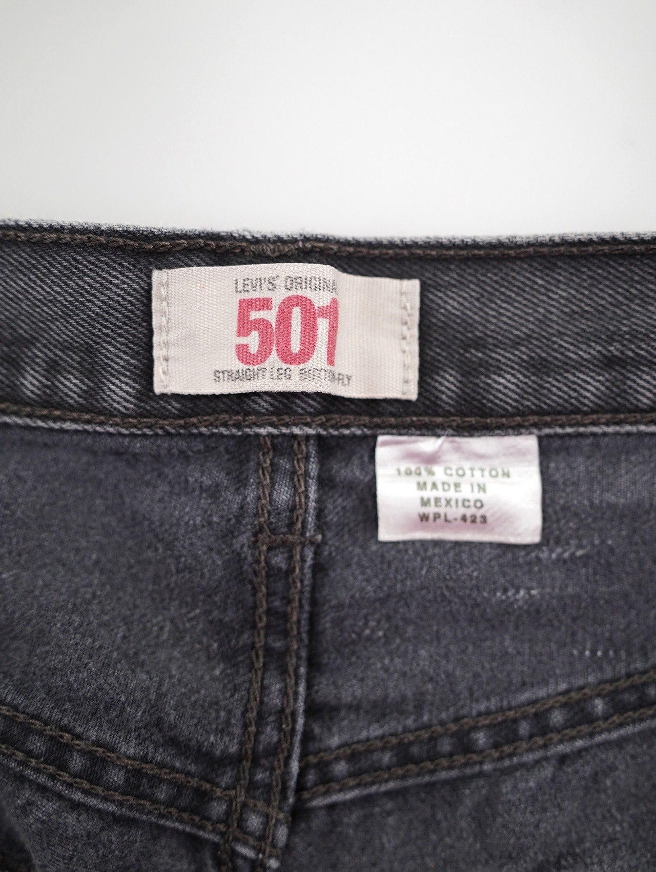 Levi's 501 remake denim