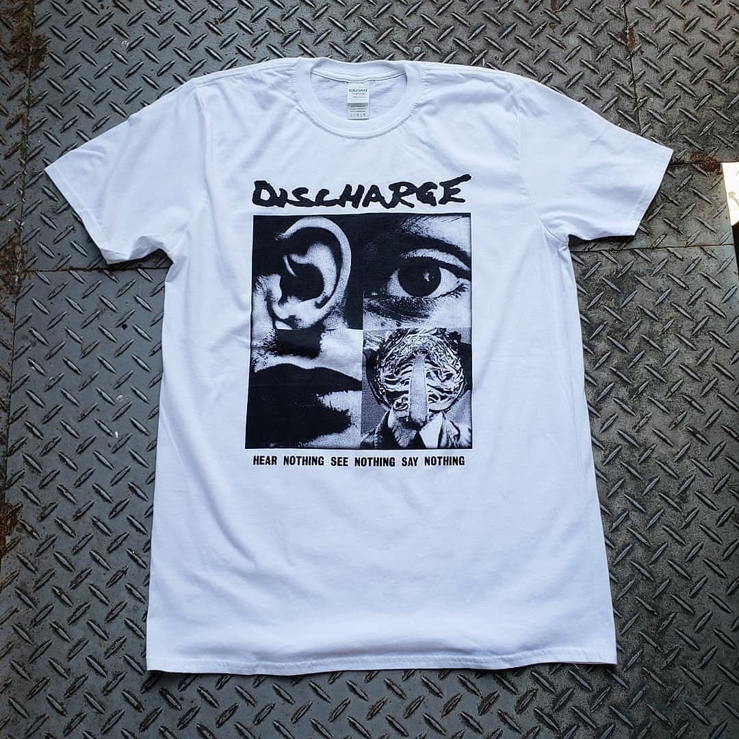 90s 00s DISCHARGE UK バンドTシャツ ディスチャージ M