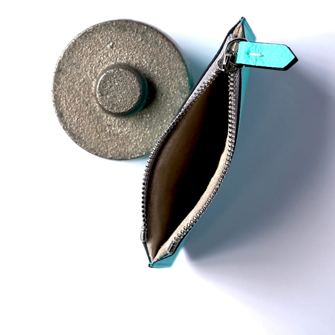 ファスナーコインケース ＜Scutum＞・アップルグリーン | TAMURA