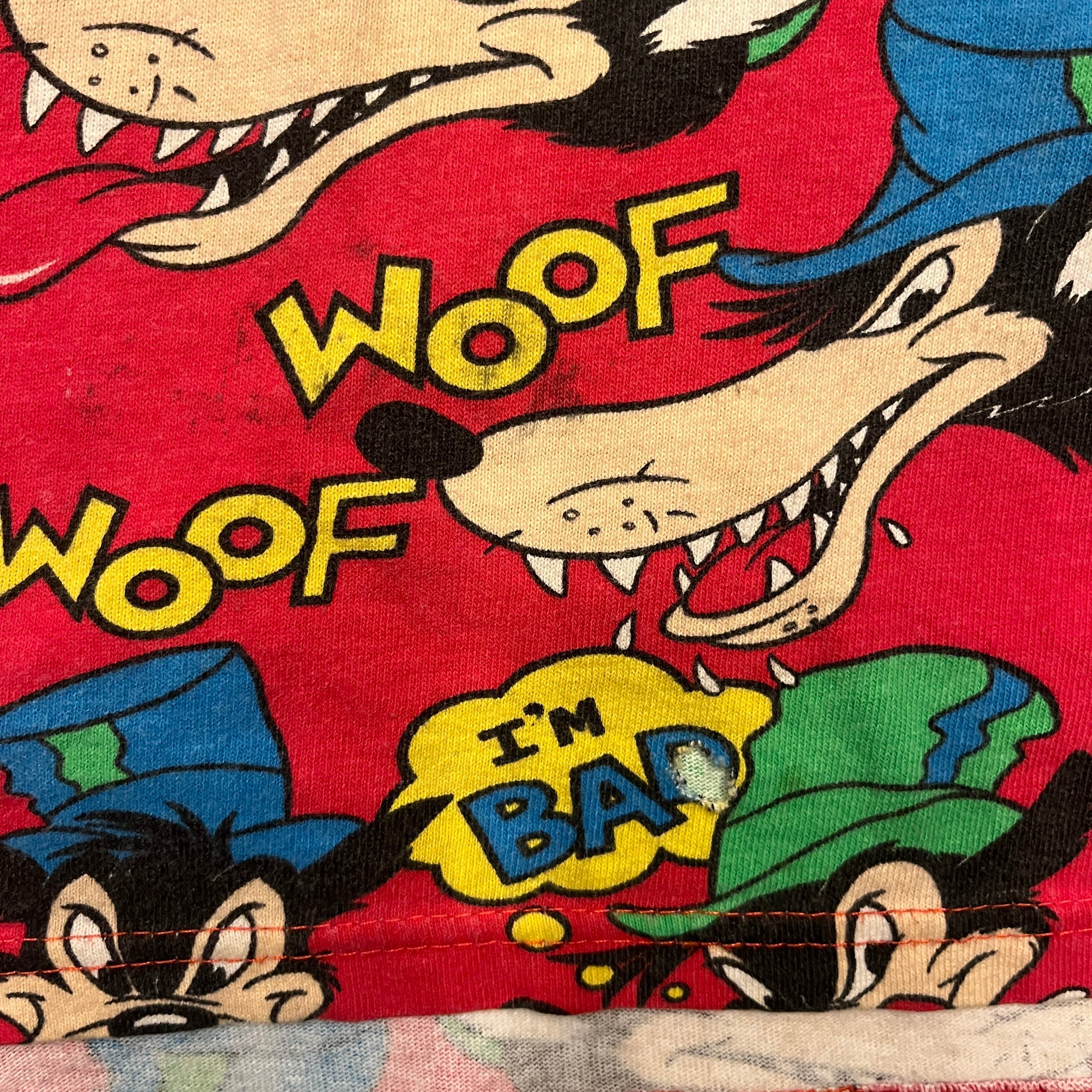 ディズニー ヴィンテージ 80's BIG BAD WOLF Tシャツ