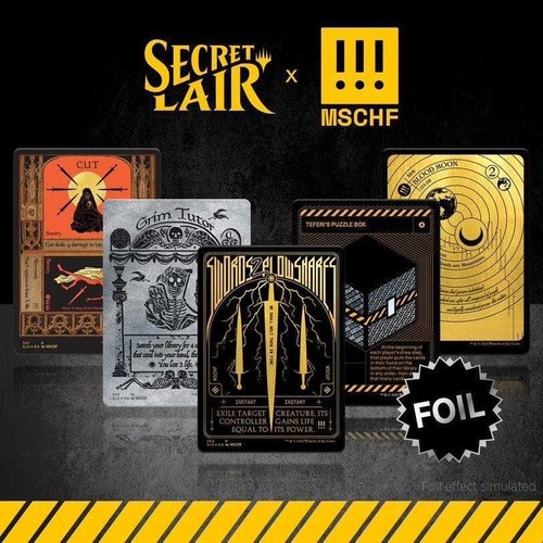 英語版 Secret Lair × MSCHF FOIL 未開封品