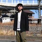 INTERIM(インテリム)ダブルジャケット、Nonnotte(ノノット)ヴァルーズコーディネート