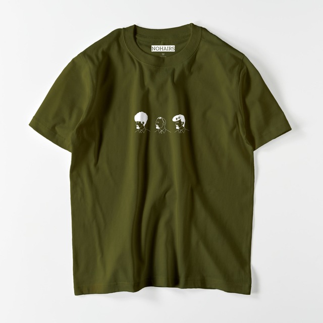 3HAIRS | WHITELOGO Tee(KHK)