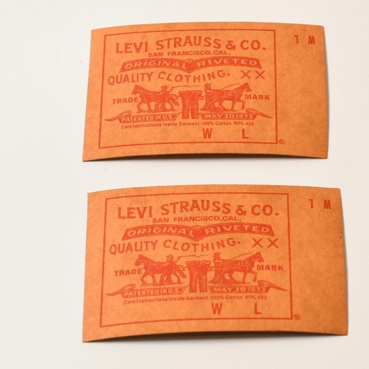 Levi Strauss & Co. Paper Patch ギザ1 | Button Works Store ボタン