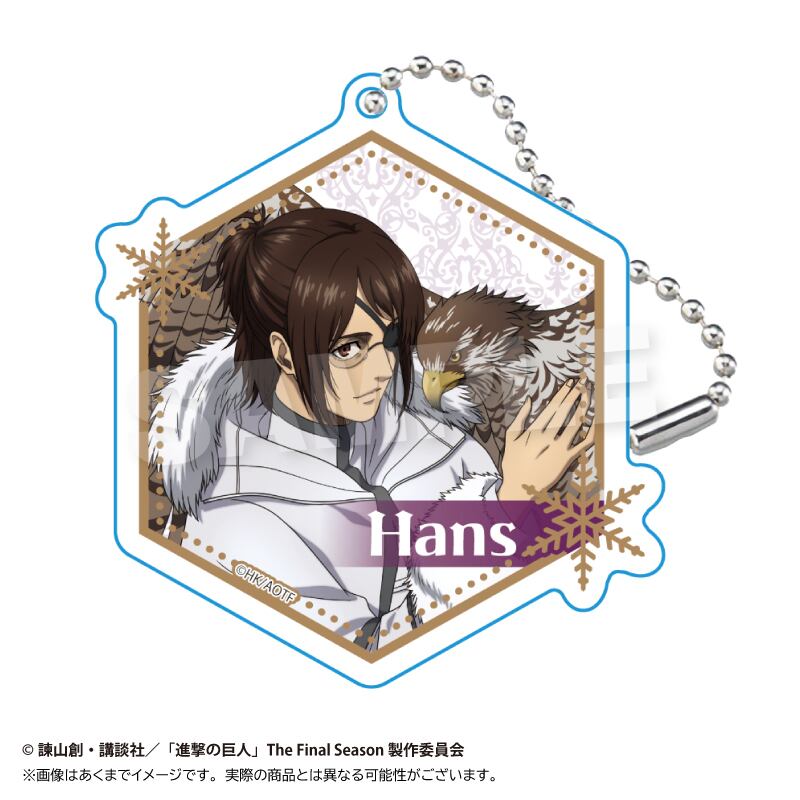 5月発売予定】進撃の巨人 アクリルキーホルダー ウィンターアニマルver