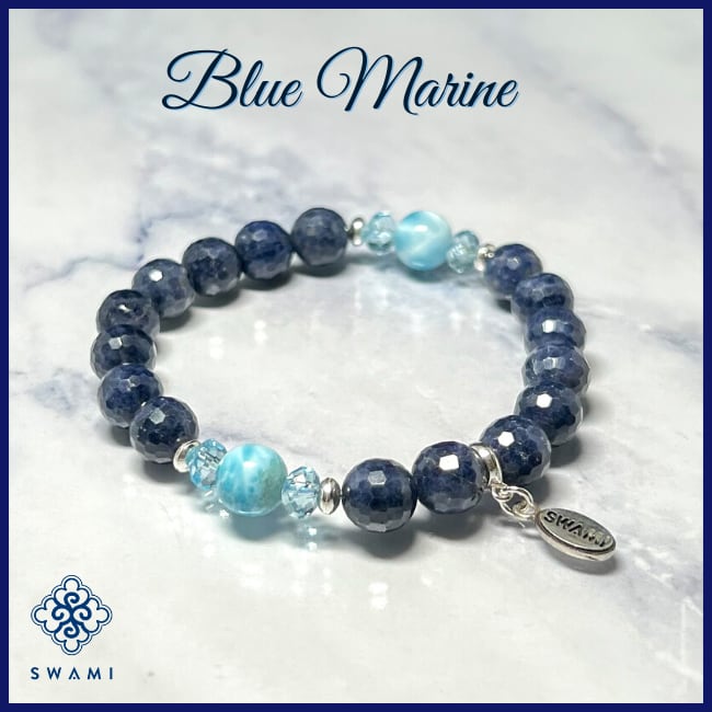 SWAMI スワミ ブレスレット ブルーマリーン