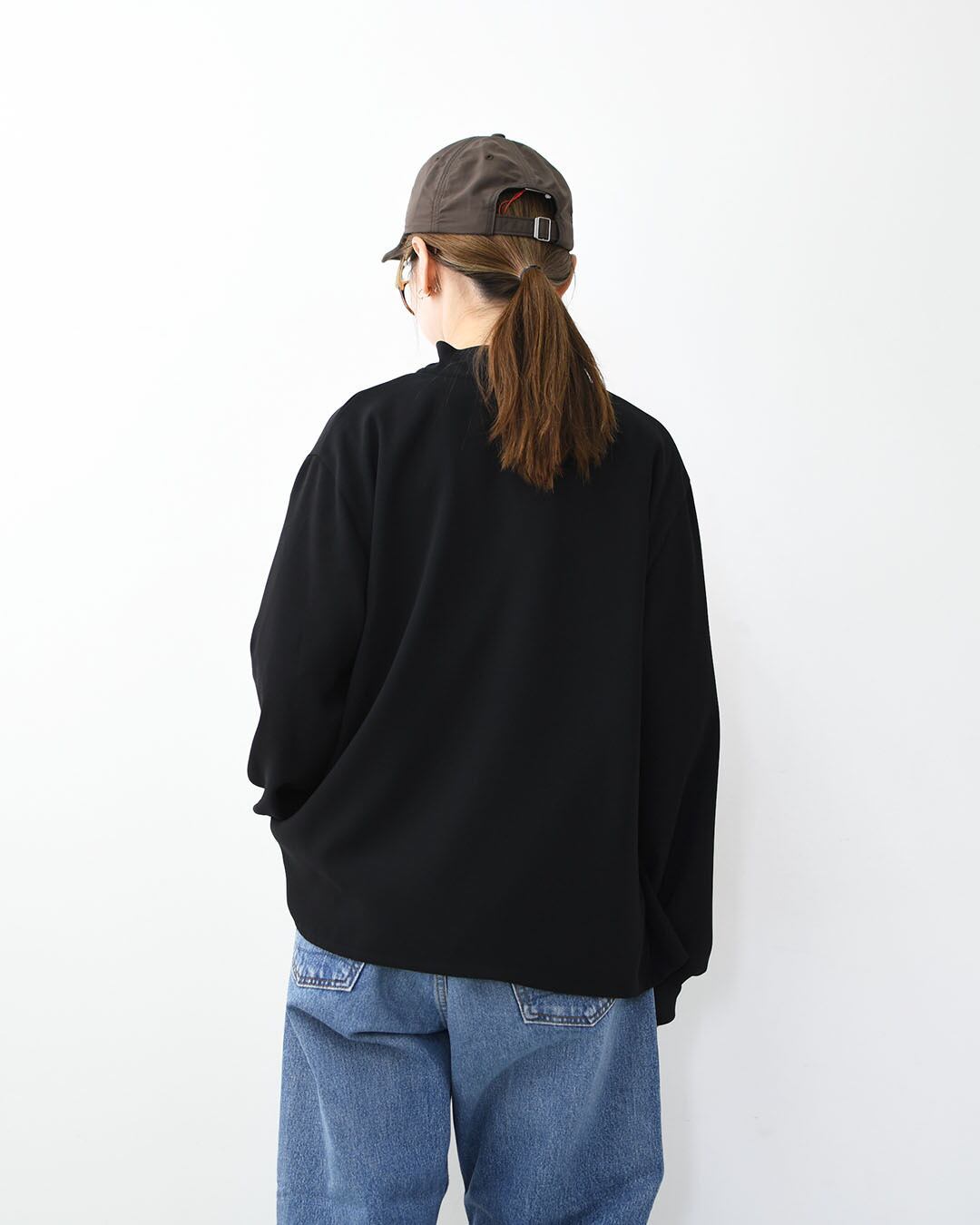 mizuiro ind [ミズイロ インド] blouson like shirt [1-230161