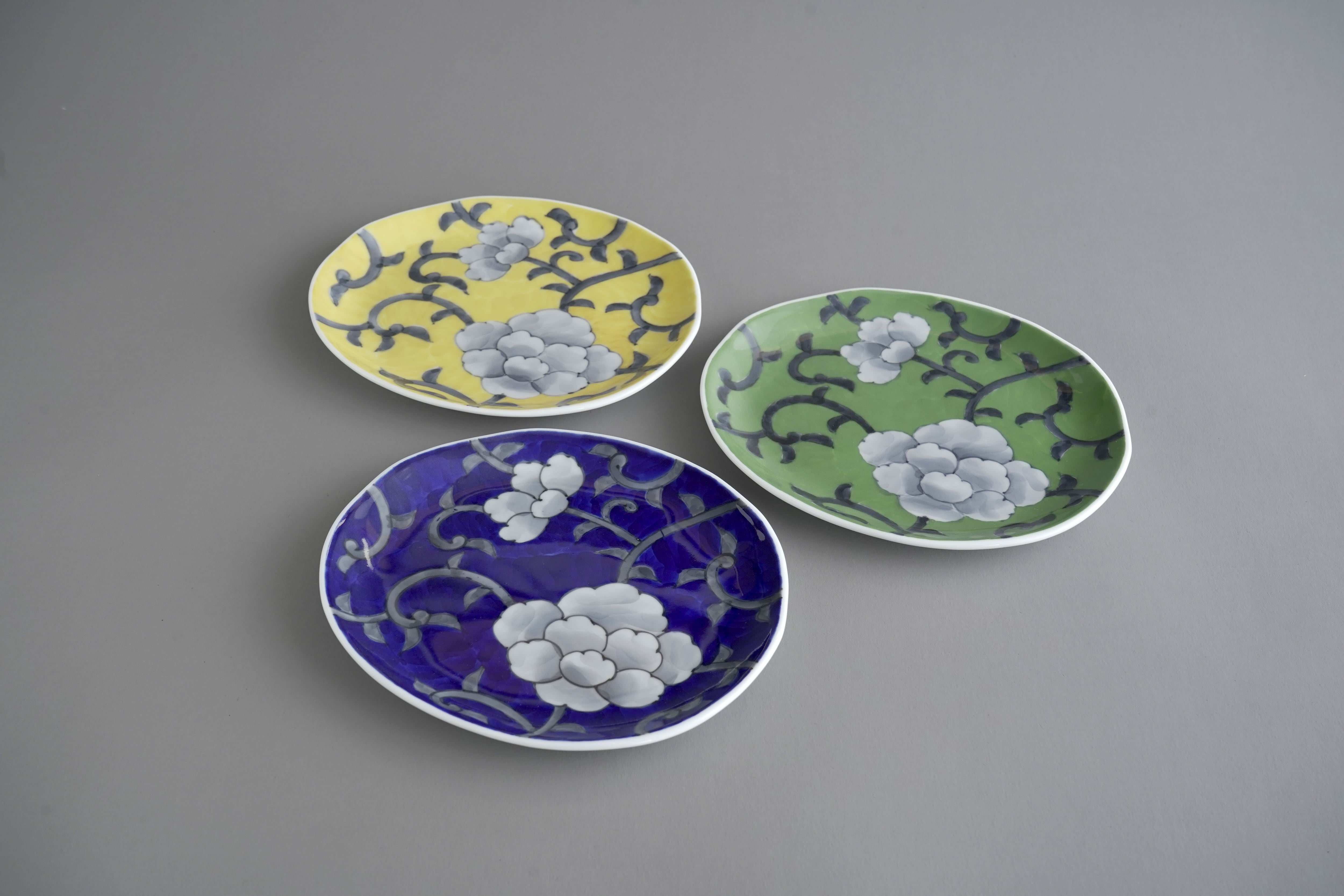 牡丹唐草煮物鉢 受注生産 納期最長2ケ月 | 有田焼～花の器～泰山