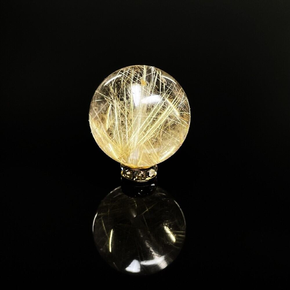 値下げ 想-⑩【高品質 ギラギラのゴールドルチル】約6.5～6㍉ 56㌢ 値下げ 想-⑩【高品質 ギラギラのゴールドルチル】約6.5～6㍉ 56