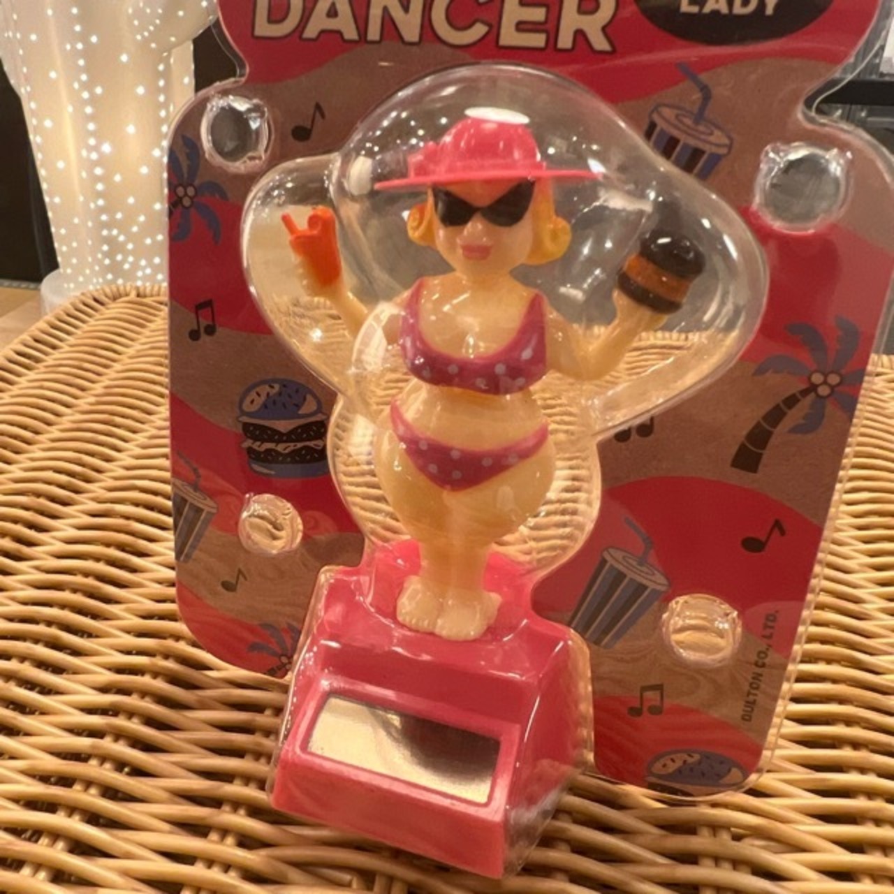 SOLAR DANCER CACTUS SUNNY LADY ソーラーダンサーサニーレディー オブジェ ソーラー ダンシング