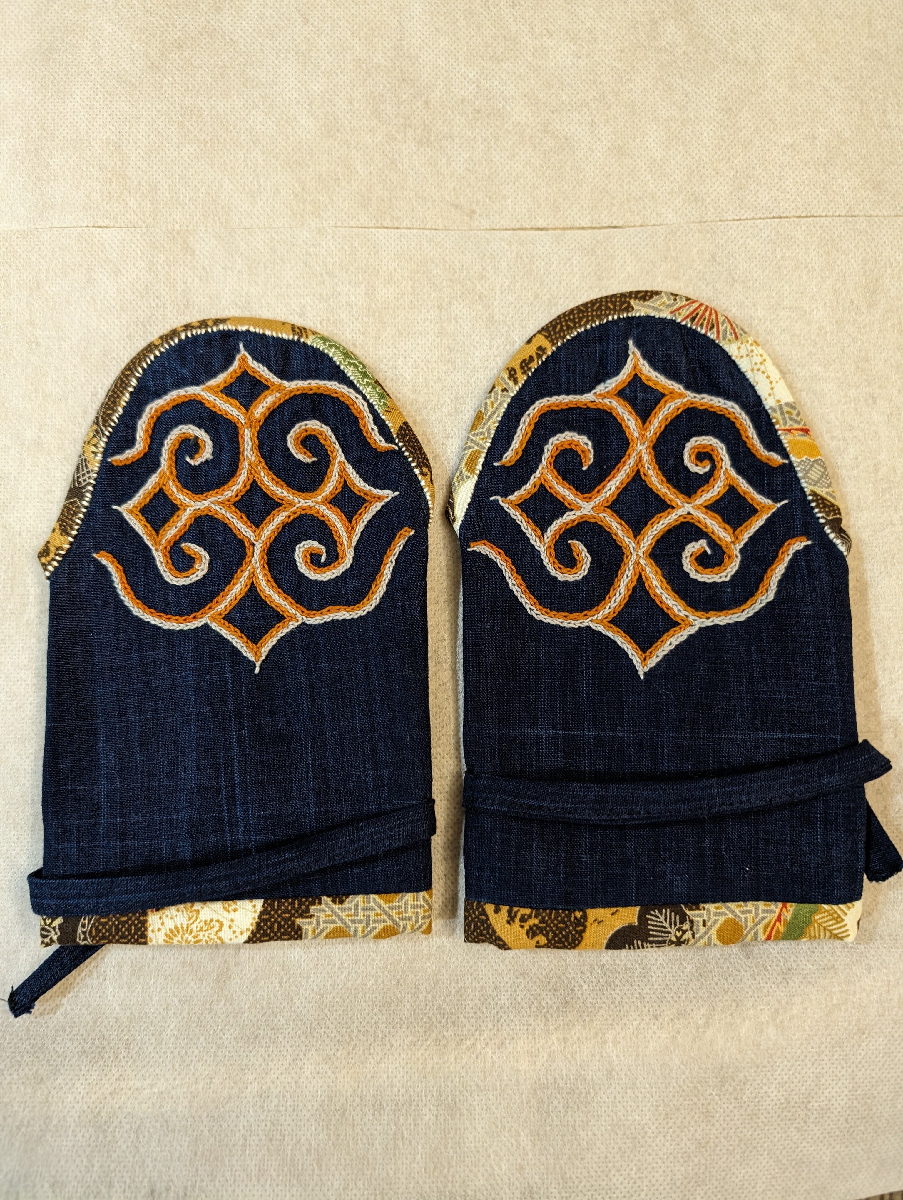 アイヌ民族衣装の手甲 テクンペ | 手作りアイヌ工芸品のチニタ札幌