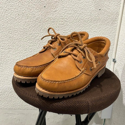 Timberland ティンバーランド モカシンシューズ アイコン スリーアイ クラシックラグ SIZE26cm【表参道t03】