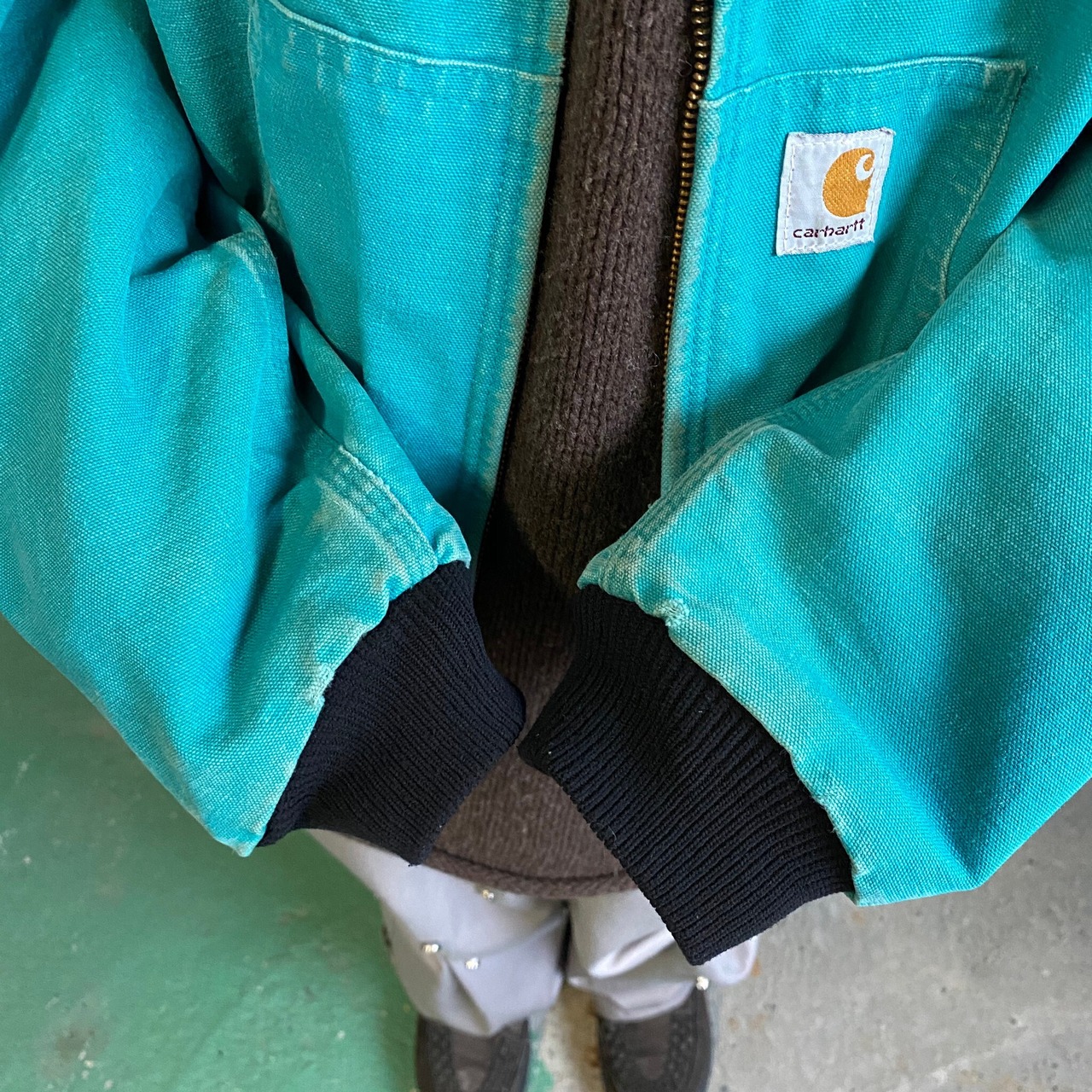 グッドカラー Carhartt カーハート アクティブジャケット メンズL相当 