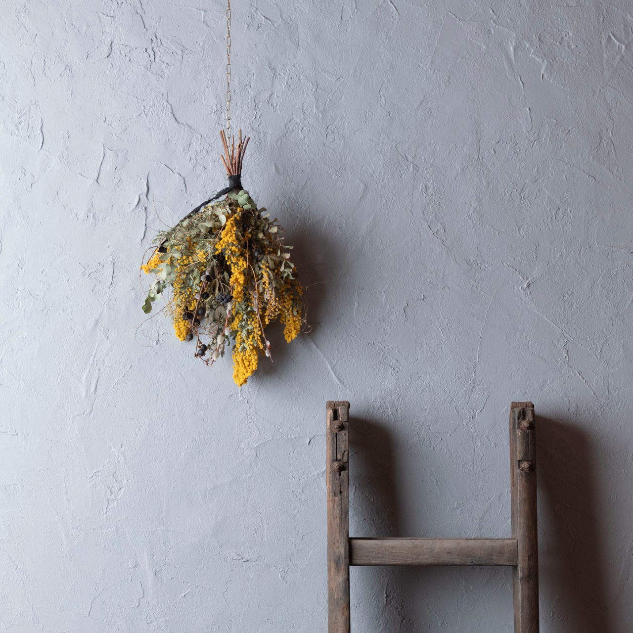 ご専用 ご予約商品 木の実ガーランド ブルー×ホワイト系 Tree nuts