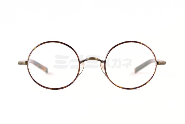 KameManNen メガネ KMN-134 AG ラウンド クラシカル レトロ 丸眼鏡  鯖江 日本製 カメマンネン 正規品-2枚目