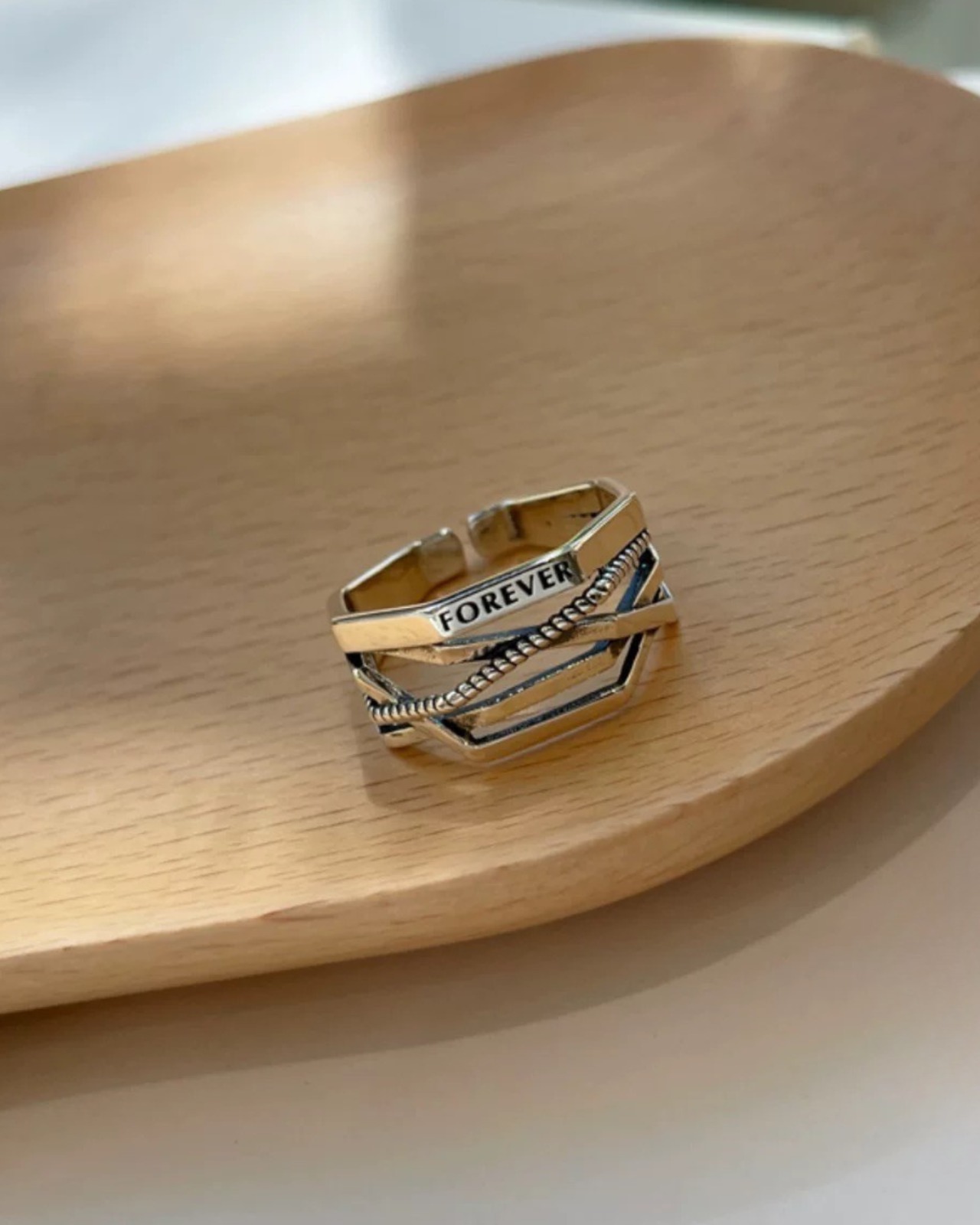 フォエバーシルバーリング A0403 - 8