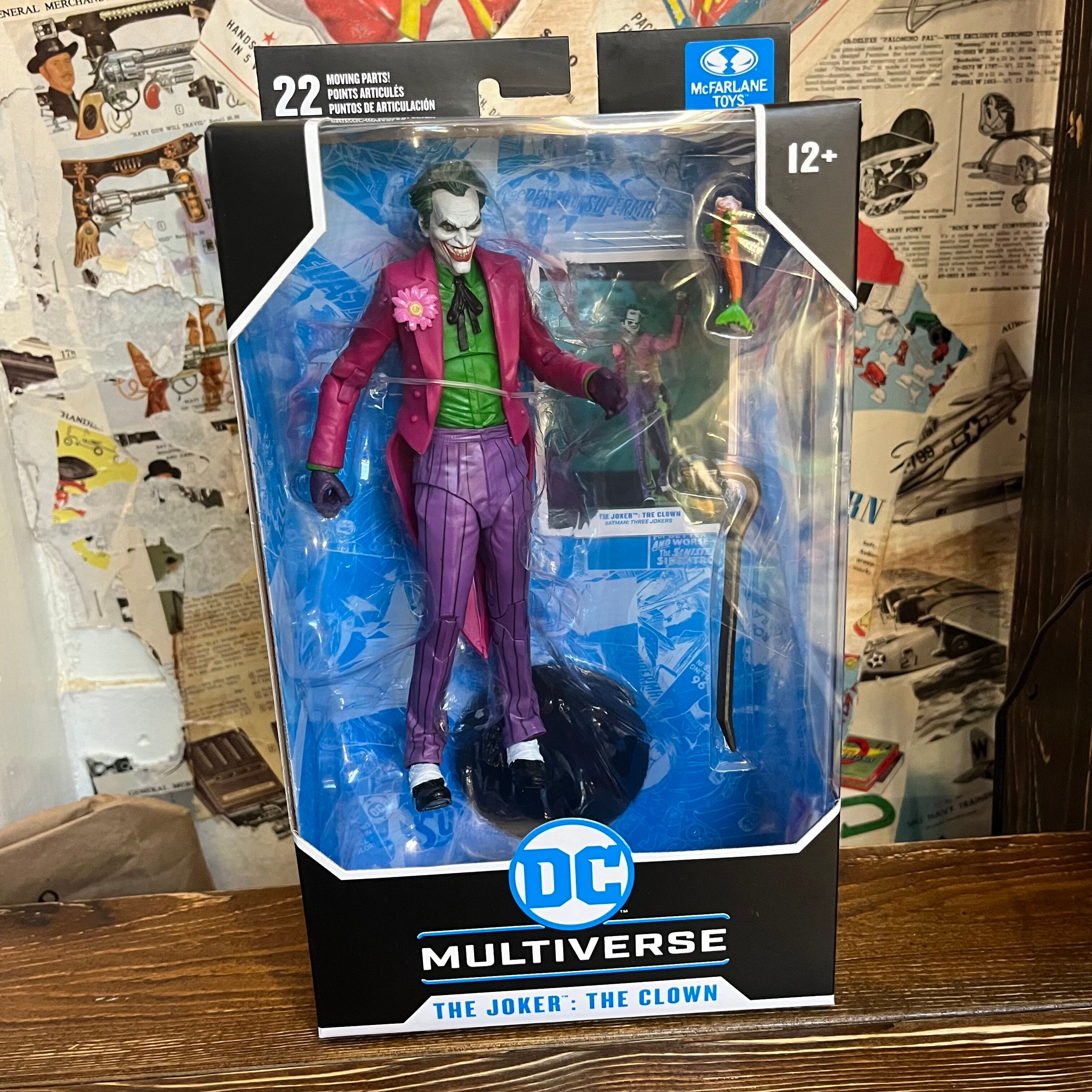 マクファーレントイズ DC マルチバース ジョーカー Three jokers CLOWN