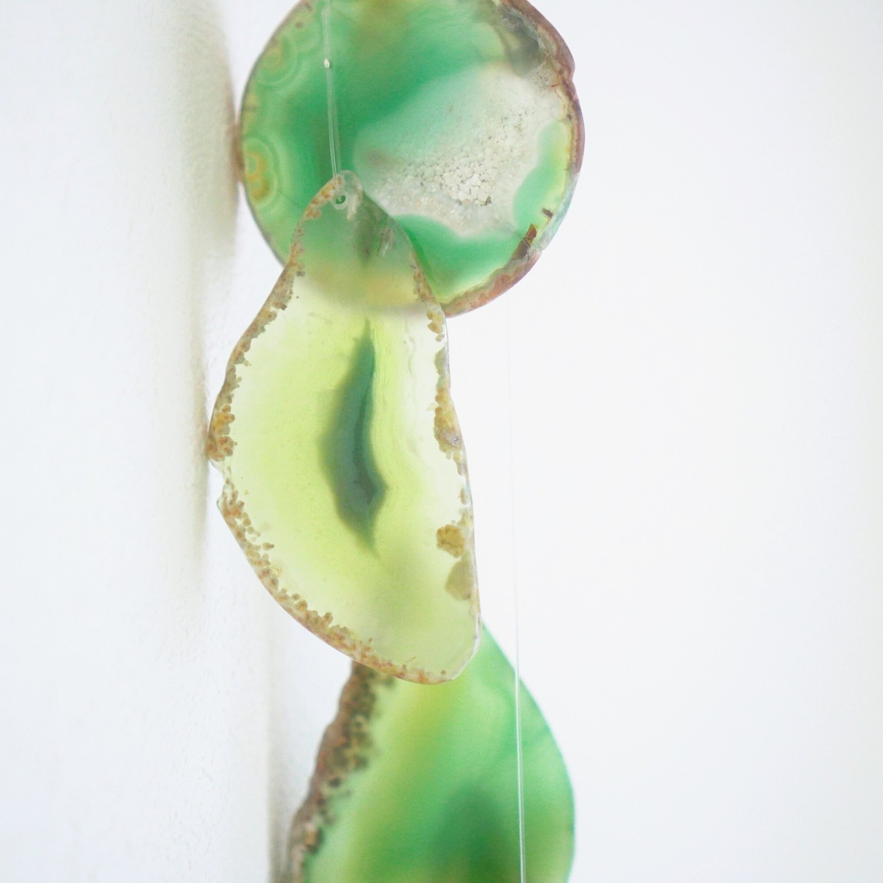 IBUKI 03 - アゲートヒーリングチャイム / Agate Sun Catcher Wind Chime 526