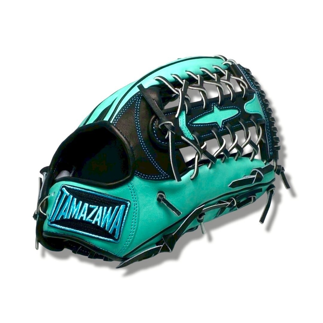 【軟式】玉澤 ADVENTURE 外野グローブ TG-R919AD型(ターコイズグリーン)タマザワ